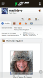 Mobile Screenshot of mad1dave.deviantart.com