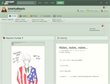 Tablet Screenshot of americareacts.deviantart.com