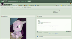 Desktop Screenshot of dante-mclaren.deviantart.com