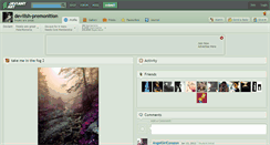 Desktop Screenshot of devilish-premonition.deviantart.com