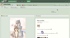 Desktop Screenshot of misterkidder.deviantart.com
