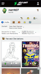 Mobile Screenshot of norrit07.deviantart.com