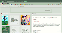 Desktop Screenshot of mermaid200.deviantart.com