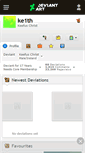 Mobile Screenshot of ke1th.deviantart.com