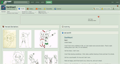 Desktop Screenshot of daniheart.deviantart.com