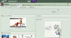 Desktop Screenshot of mintenko.deviantart.com