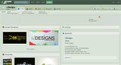 Desktop Screenshot of ijdesigns.deviantart.com