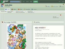 Tablet Screenshot of noxis-etion.deviantart.com