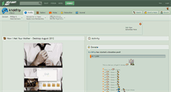 Desktop Screenshot of k1ckfl1p.deviantart.com