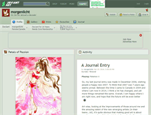 Tablet Screenshot of morgenlicht.deviantart.com