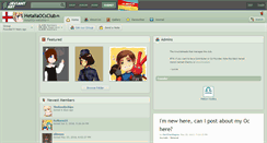 Desktop Screenshot of hetaliaocsclub.deviantart.com