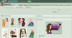 Desktop Screenshot of bitterkawaii.deviantart.com