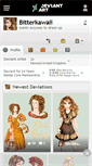Mobile Screenshot of bitterkawaii.deviantart.com