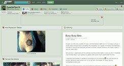 Desktop Screenshot of eyesonfire19.deviantart.com