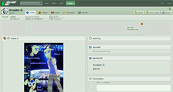 Desktop Screenshot of invader-g.deviantart.com