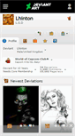 Mobile Screenshot of lhinton.deviantart.com