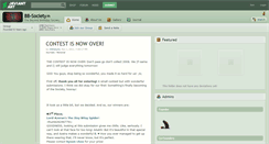 Desktop Screenshot of bb-society.deviantart.com