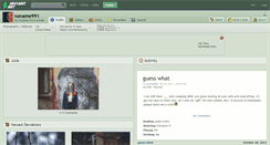 Desktop Screenshot of noname991.deviantart.com