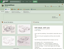 Tablet Screenshot of generalerusso.deviantart.com