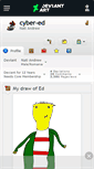 Mobile Screenshot of cyber-ed.deviantart.com