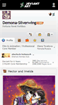 Mobile Screenshot of demona-silverwing.deviantart.com