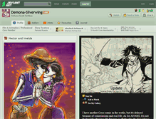 Tablet Screenshot of demona-silverwing.deviantart.com
