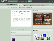 Tablet Screenshot of pkmn-tcg-center.deviantart.com