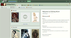 Desktop Screenshot of chilling-allure.deviantart.com