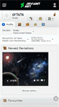 Mobile Screenshot of cr1s1s.deviantart.com