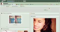 Desktop Screenshot of nathiiland.deviantart.com