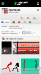Mobile Screenshot of epicskyte.deviantart.com
