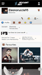 Mobile Screenshot of eleonoruccia95.deviantart.com