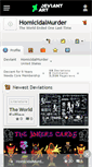 Mobile Screenshot of homicidalmurder.deviantart.com