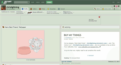 Desktop Screenshot of chrislightning.deviantart.com