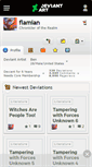 Mobile Screenshot of flamian.deviantart.com