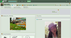 Desktop Screenshot of kazuwacky.deviantart.com
