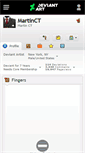 Mobile Screenshot of martinct.deviantart.com