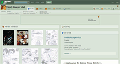 Desktop Screenshot of freddy-krueger-club.deviantart.com