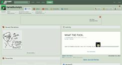 Desktop Screenshot of karkatbucketplz.deviantart.com