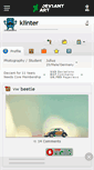 Mobile Screenshot of klinter.deviantart.com