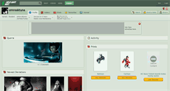 Desktop Screenshot of emreaktuna.deviantart.com