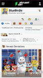 Mobile Screenshot of bluebirdie.deviantart.com