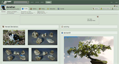 Desktop Screenshot of dunathan.deviantart.com