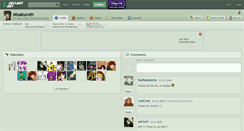 Desktop Screenshot of misakuroth.deviantart.com
