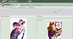 Desktop Screenshot of mystiquegrl.deviantart.com