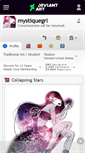 Mobile Screenshot of mystiquegrl.deviantart.com