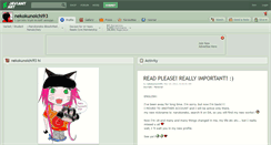 Desktop Screenshot of nekokunoichi93.deviantart.com