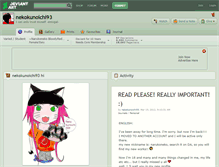 Tablet Screenshot of nekokunoichi93.deviantart.com