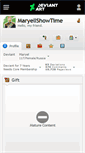 Mobile Screenshot of maryellshowtime.deviantart.com