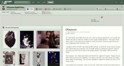 Desktop Screenshot of kitsune-hoshiyoru.deviantart.com